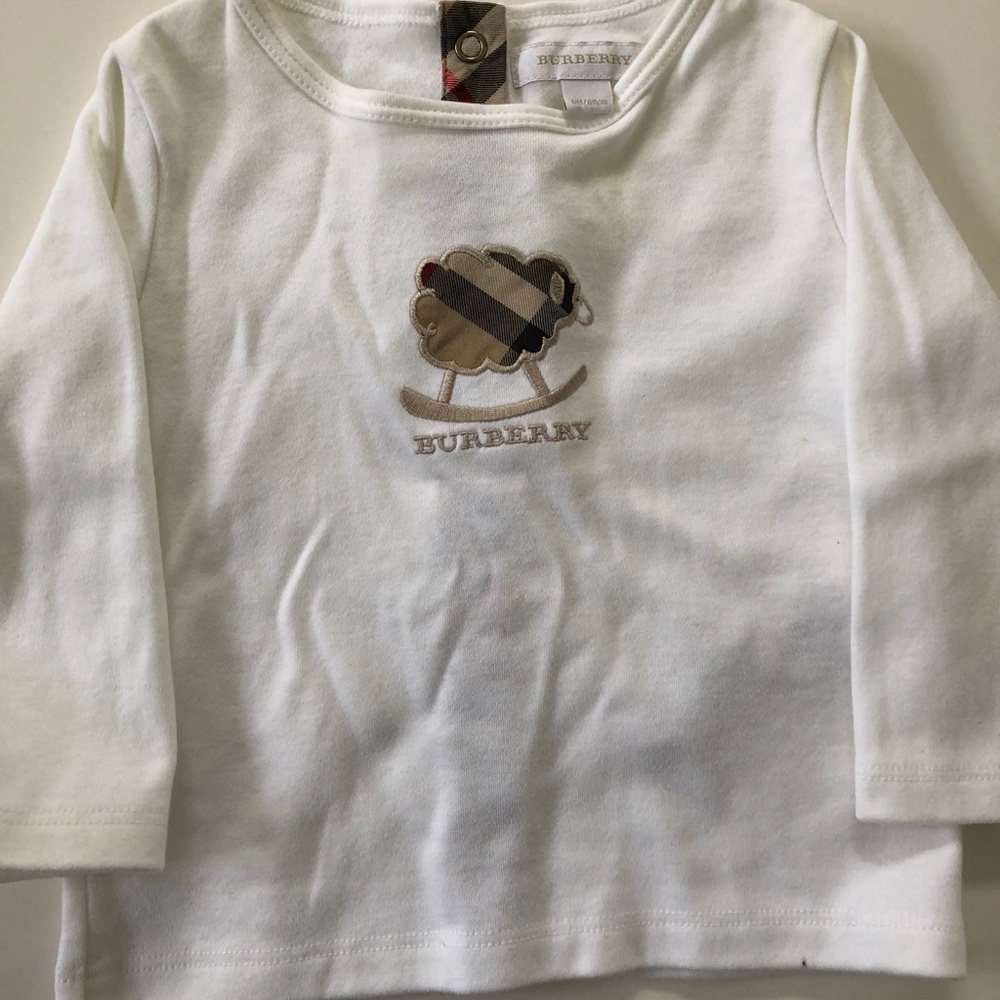 Baby boy 6M & 12M Burberry shirt